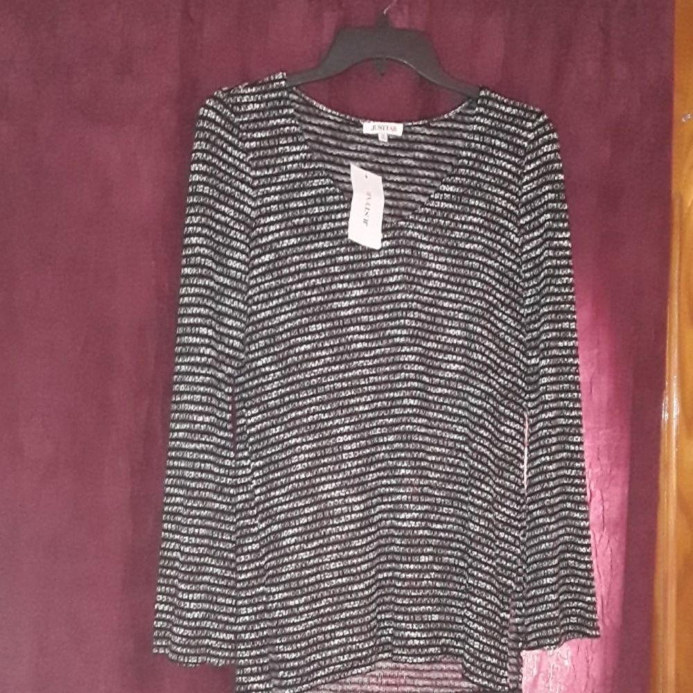 Black & withe Tunic
